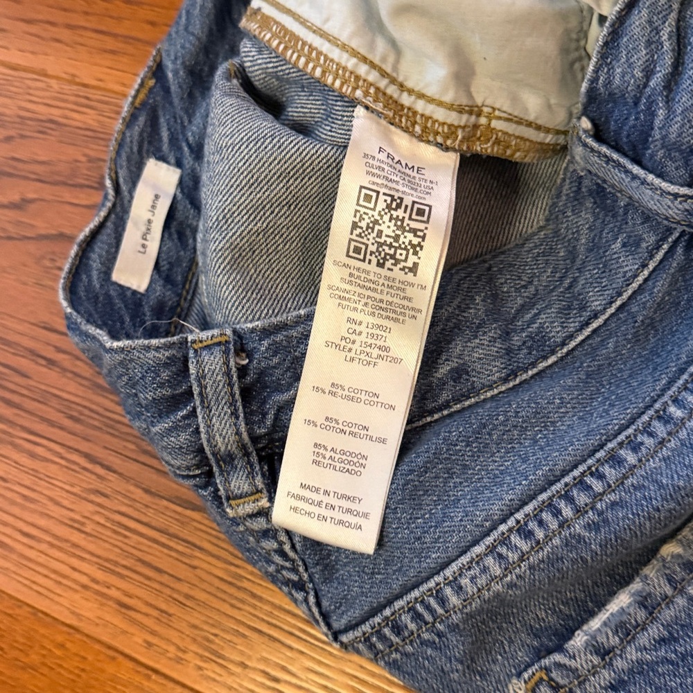Frame Denim Le Pixie Jane Trouser - Picture 7 of 12